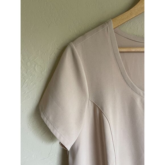 New! 32Degrees Cool Tan Athletic Dress Size Large Pockets Knee Length Drawstring - Picture 5 of 9